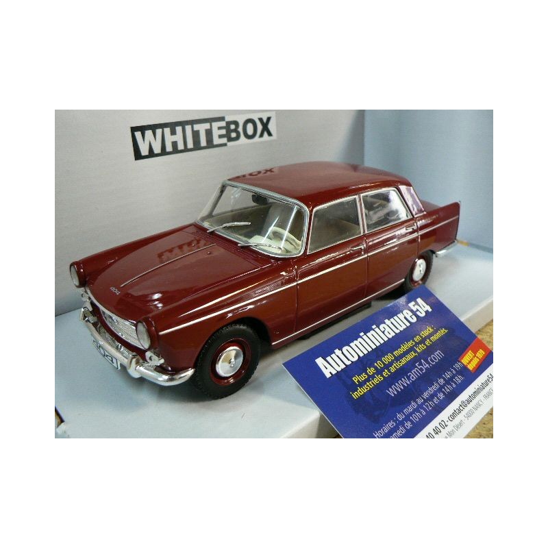Peugeot 404 1960 Dark Red WB124024 WhiteBox 1:24 New in a box!