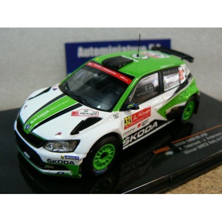 2017 Skoda Fabia R5 n°32 Tidemand - Andersson 1st winner Portugal RAM657 Ixo Models