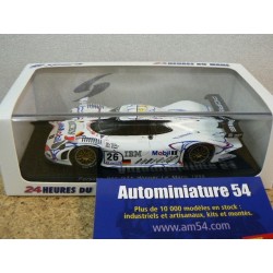 1998 Porsche 911 GT1 n°26 McNish - Aiello - Ortelli 1st Winner Le Mans 43LM98 Spark Model