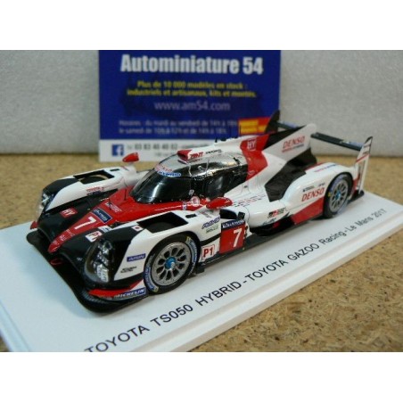 2017 Toyota TS050 Hybrid n°7 Sarrazin Conway Kobayashi Le Mans S5803 Spark Model