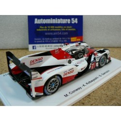 2017 Toyota TS050 Hybrid n°7 Sarrazin Conway Kobayashi Le Mans S5803 Spark Model