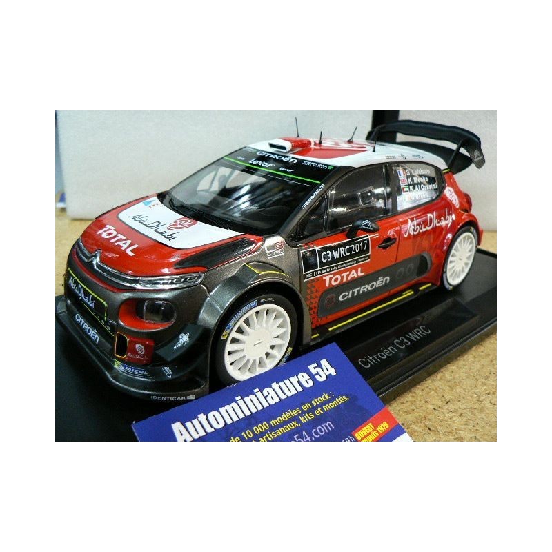 2017 Citroen C3 WRC Official Présentation Lefebvre - Meeke - Al Qassimi - Breen 181630 Norev