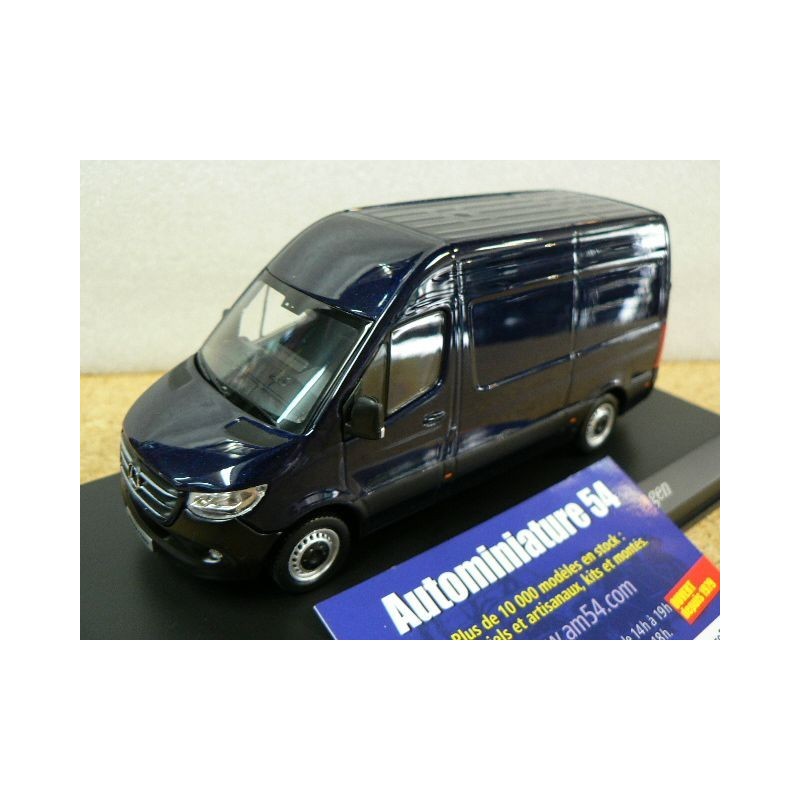 Mercedes Sprinter VAn 2018 Bleu B66004161 Norev