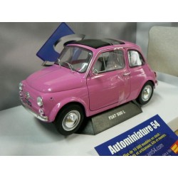 Fiat 500 L Pink 1960 1801402 Solido