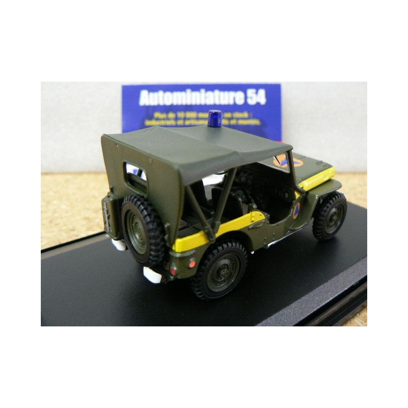 Jeep Sécurité civile OLIEX