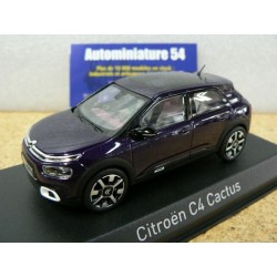 Citroen C4 Cactus 2018 Purple & White 155477 Norev