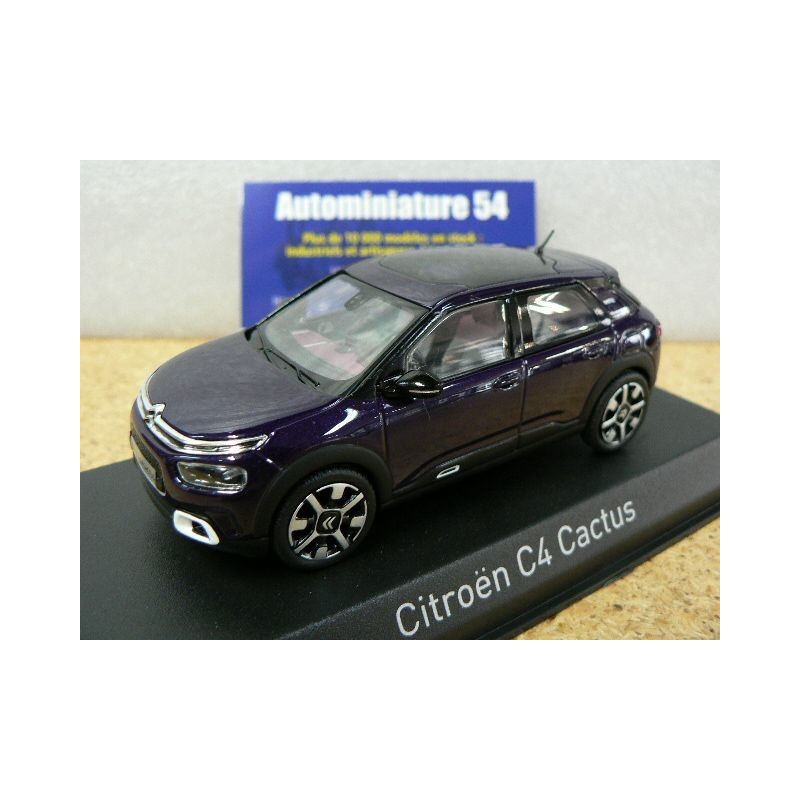 Citroen C4 Cactus 2018 Purple & White 155477 Norev