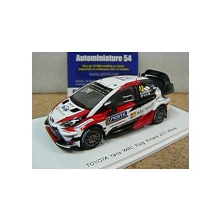 2017 Toyota Yaris WRC n°12 Lappi - Ferm Finland Rally S5169 Spark Model