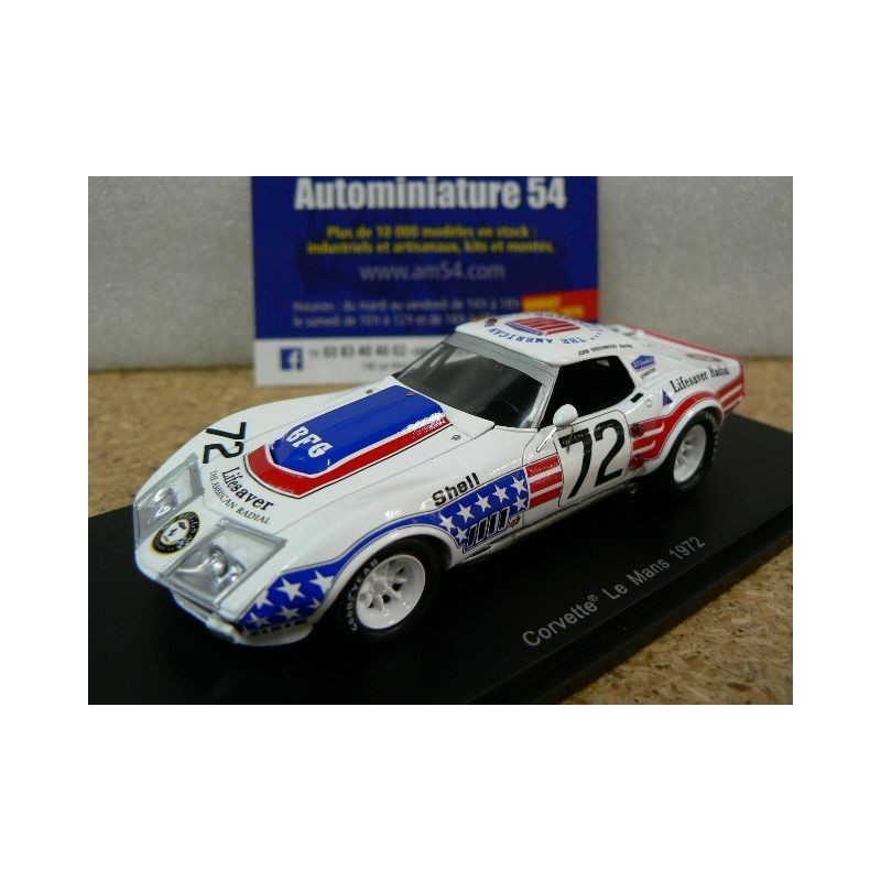 Motor City Mini >> 1972 Chevrolet Corvette n°72 Greenwood - Cudini - Darniche ... Motor City Mini >> 1972 Chevrolet Corvette n°72 Greenwood - Cudini - Darniche ...
