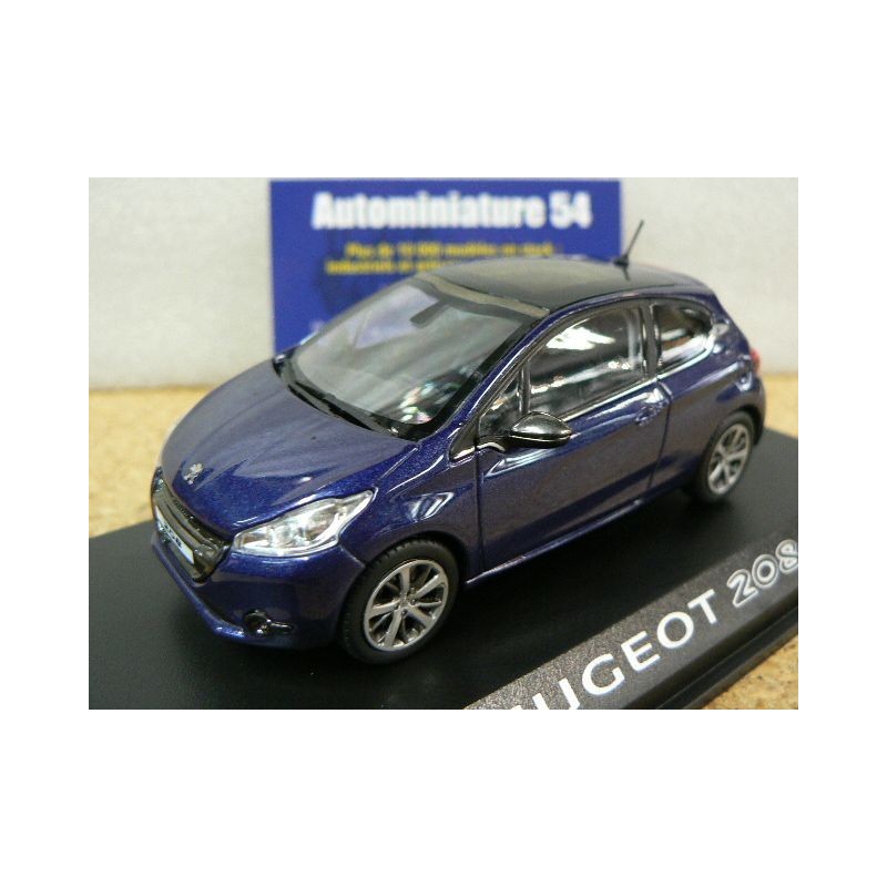 Peugeot 208 Bleu virtuel 3portes 472774 Norev
