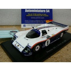 1986 Porsche 962 C Rothmans n°1 Bell - Holbert - Stuck 1st Winner Le Mans 43LM86 Spark Model