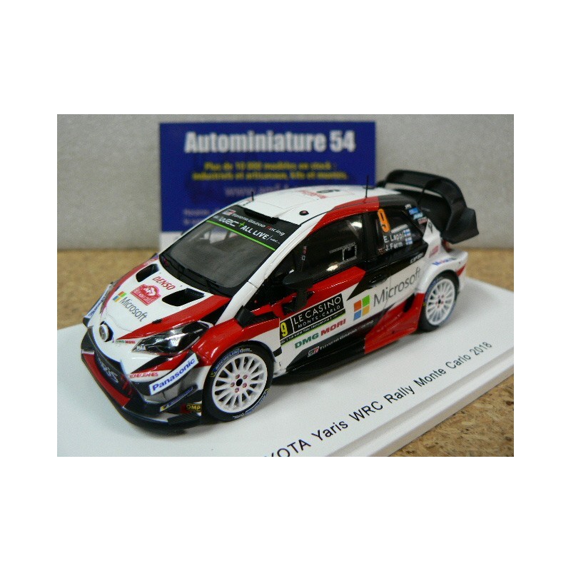 2018 Toyota Yaris WRC n°9 Lappi - Ferm Monte Carlo S5959 Spark Model