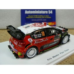 2018 Citroen C3 WRC n°10 Meeke - Nagle Monte Carlo S5960 Spark Model