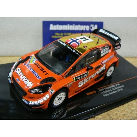 2018 Ford Fiesta RS WRC n°14 Solberg - Menkerud Rally Sweden RAM670 Ixo Models