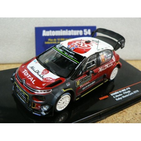 2018 Citroen C3 WRC n°10 Meeke - Nagle Monte Carlo RAM662 Ixo Model