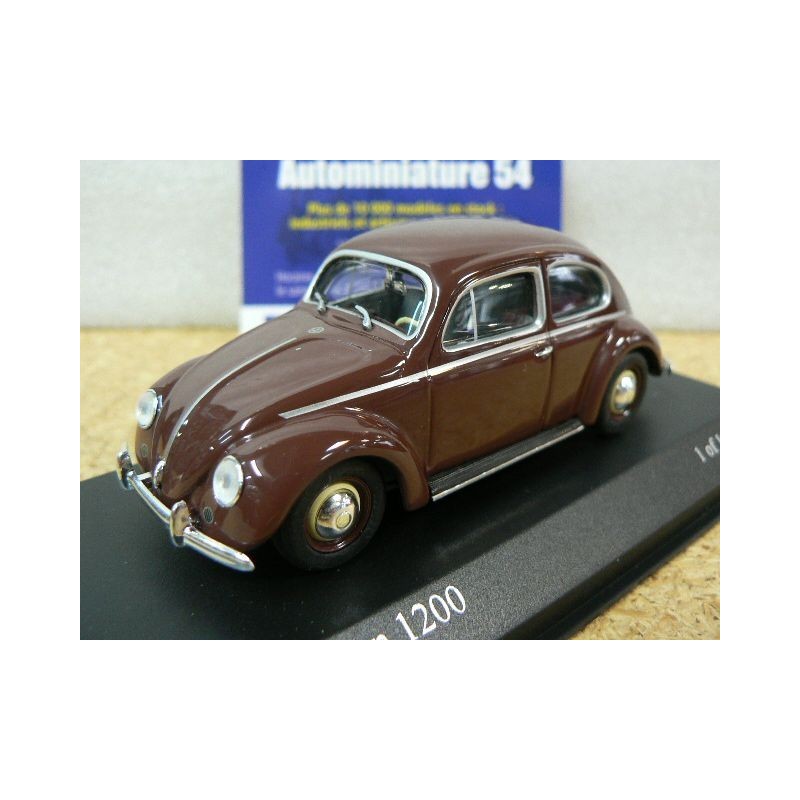 Volkswagen 1200 Ovale 1953 431052106 Minichamps Cox type1