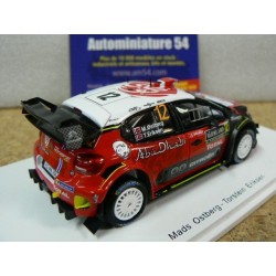 2018 Citroen C3 WRC n°12 Ostberg - Eriksen Sweden S5965 Spark Model