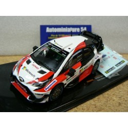 2017 Toyota Yaris WRC n°10 Latvala - Anttila ou n°11 Hanninen - Lindstrom Sweden RAM648 Ixo Model