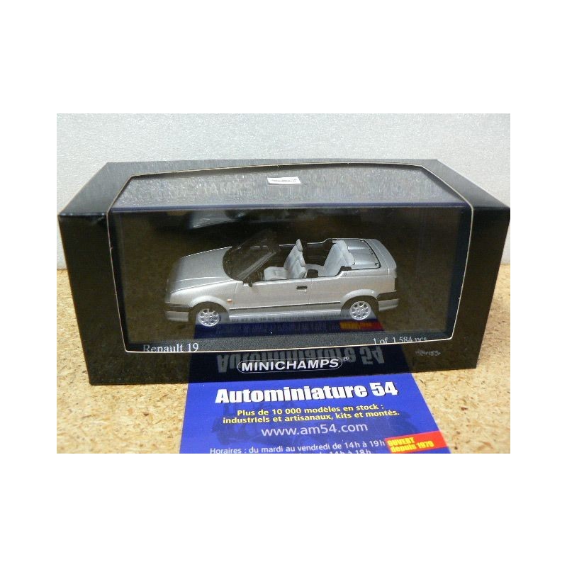 Renault 19 R19 1992 Cabrio 400113730 Minichamps