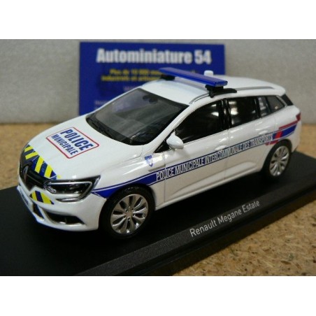 Renault Mégane Estate 2016 Police Municipale Intercommunale des transports 517795 Norev