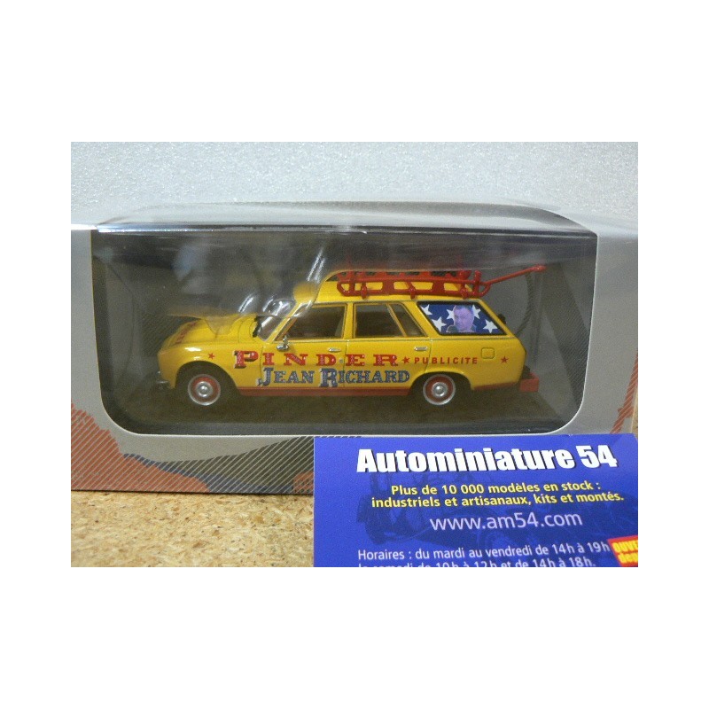 PEUGEOT 404 du Cirque PINDER ORTF Voiture de Collection 1/43 Série Limitée 500 Ex