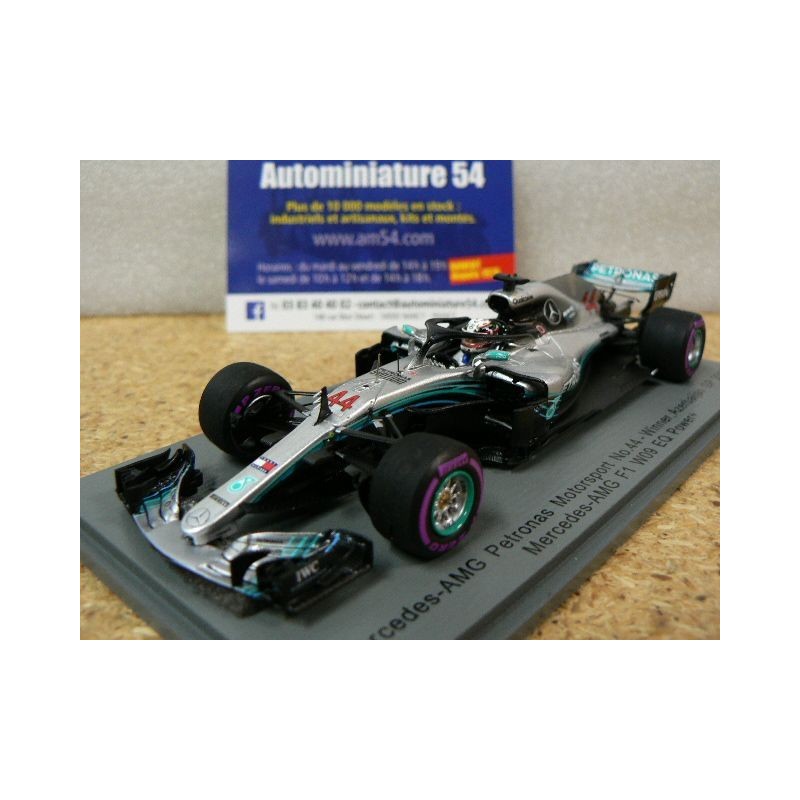 2018 Mercedes W09 EQ Power + Hamilton Winner Azebaijan GP 2018  World Champion S6052 Spark Model