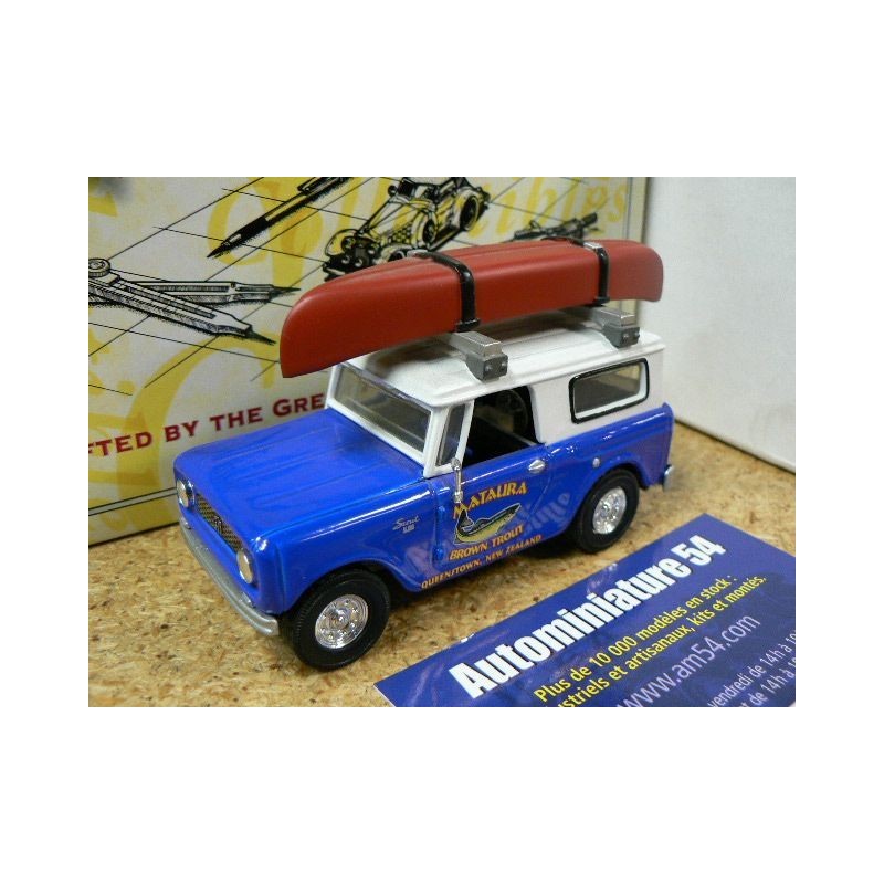 Scout 80 4X4 1961 + Canoé YYM38054 Matchbox Collectibles