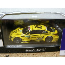 2013 BMW M3 E92 T.Glock n°22 410132222 Minichamps