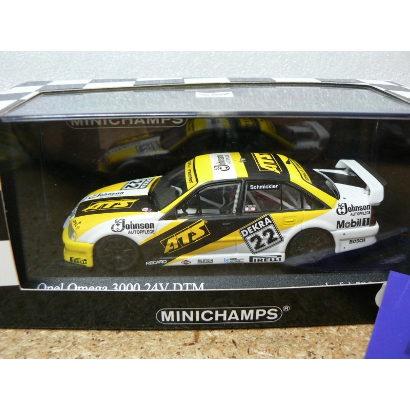 1991 Opel Omega 3000 24V ATS Schmickler n°22 400914422 Minichamps