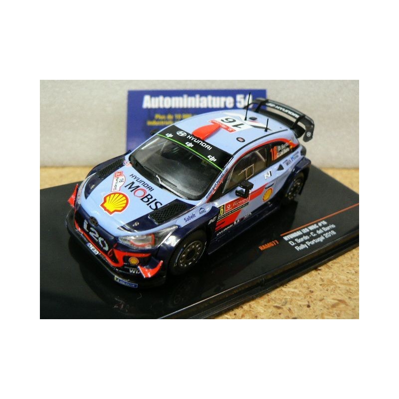 2018 Hyundai i20 Coupe WRC n°16 Sordo - Del Barrio Portugal RAM677  Ixo Models