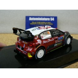 2018 Citroen C3 WRC n°10 Ostberg - Eriksen Finland RAM679 Ixo Model