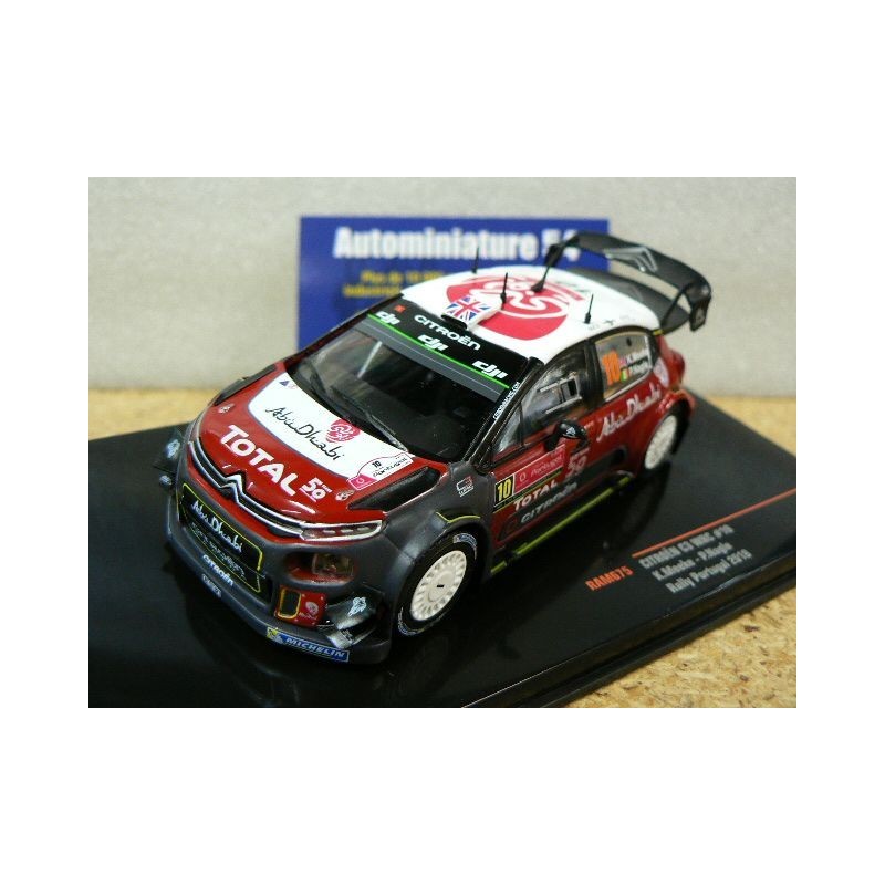 2018 Citroen C3 WRC n°10 Meeke - Nagle Portugal RAM675 Ixo Model