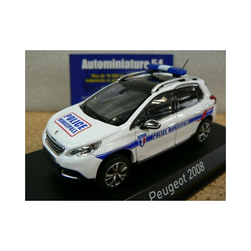 Peugeot 2008 Police Municipale 2013 White 479821 Norev