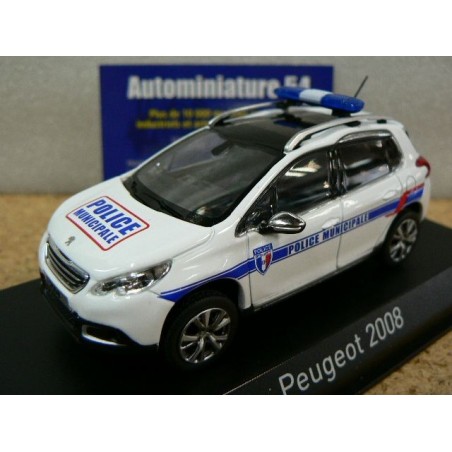 Peugeot 2008 Police Municipale 2013 White 479821 Norev