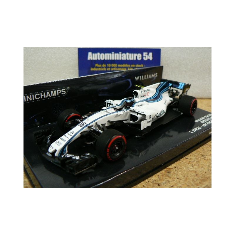 2017 Williams Mercedes FW40  Lance Stroll N°18 ABU DHABI GP 417172018 Minichamps