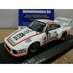 1977 Porsche 911 935 n°51 Bob Wollek Zolder DRM 400776351 Minichamps