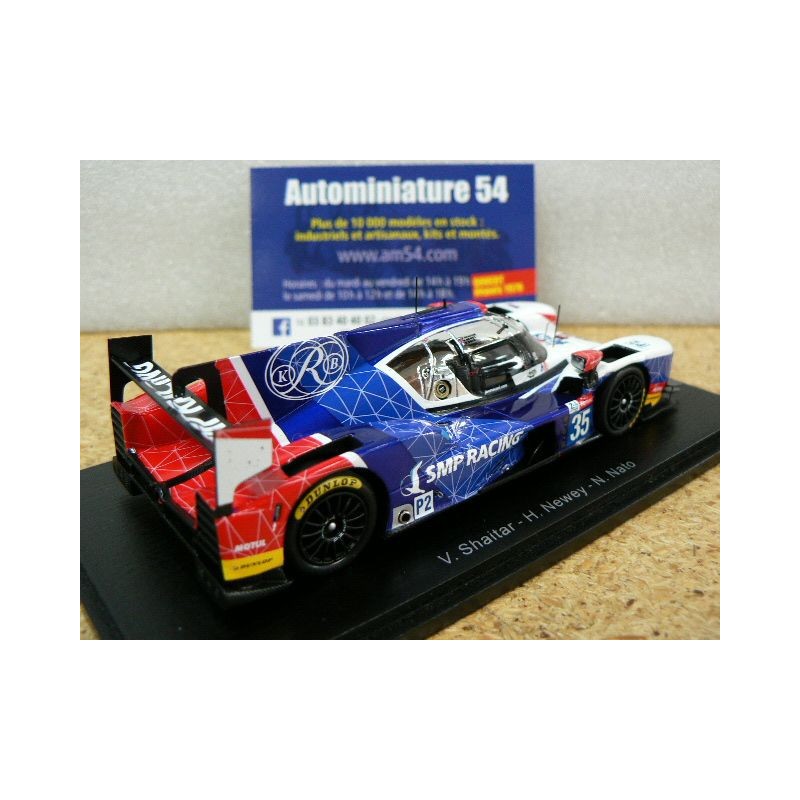2018 Dallara P217 Gibson SMP Racing n°35 Shaitar - Newey