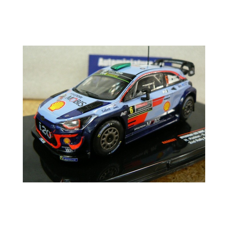 2018 Hyundai i20 Coupe WRC n°6 Paddon - Marshall Australia RAM691  Ixo Models