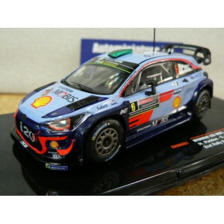 2018 Hyundai i20 Coupe WRC n°6 Paddon - Marshall Australia RAM691  Ixo Models