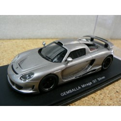 Porsche Gemballa Mirage GT Silver KBS032 Spark Model