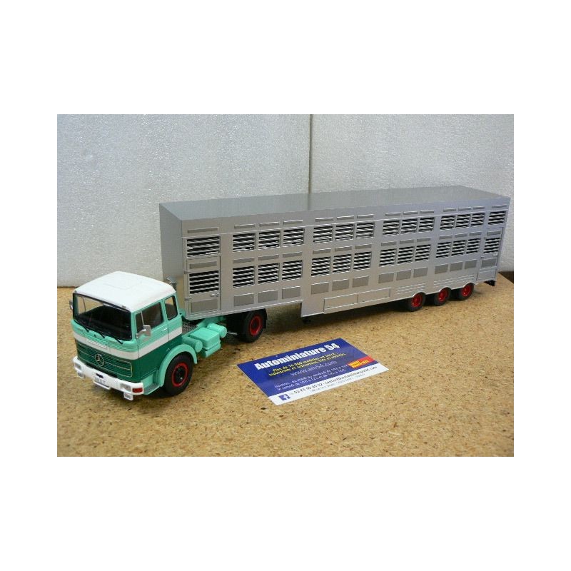 Mercedes Benz LPS 1632 bétaillère - Livestock transporter 1970 TTR008 Ixo Models