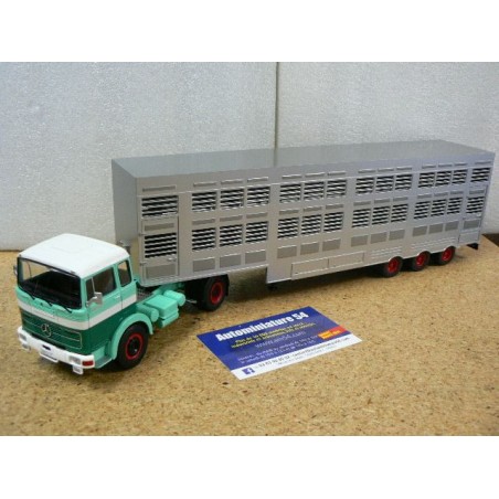 Mercedes Benz LPS 1632 bétaillère - Livestock transporter 1970 TTR008 Ixo Models