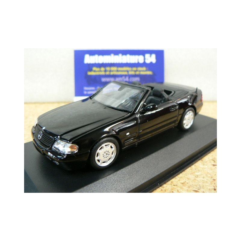 Mercedes Benz SL 1999 black 940033031 MaXichamps