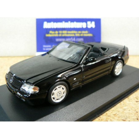 Mercedes Benz SL 1999 black 940033031 MaXichamps