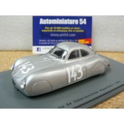 1949 Porsche 64 Osterreichise Alpenfahrt n°143 BZ1056 Bizarre
