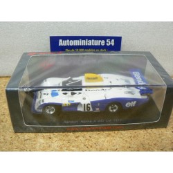 1977 Renault Alpine A442 Bendix n°16  Pironi - Arnoux - Frequelin Le Mans S1556 Spark Model