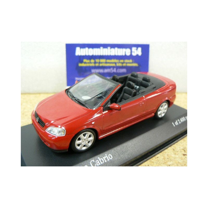 Opel Astra G Cabrio 2000 430049131 Minichamps