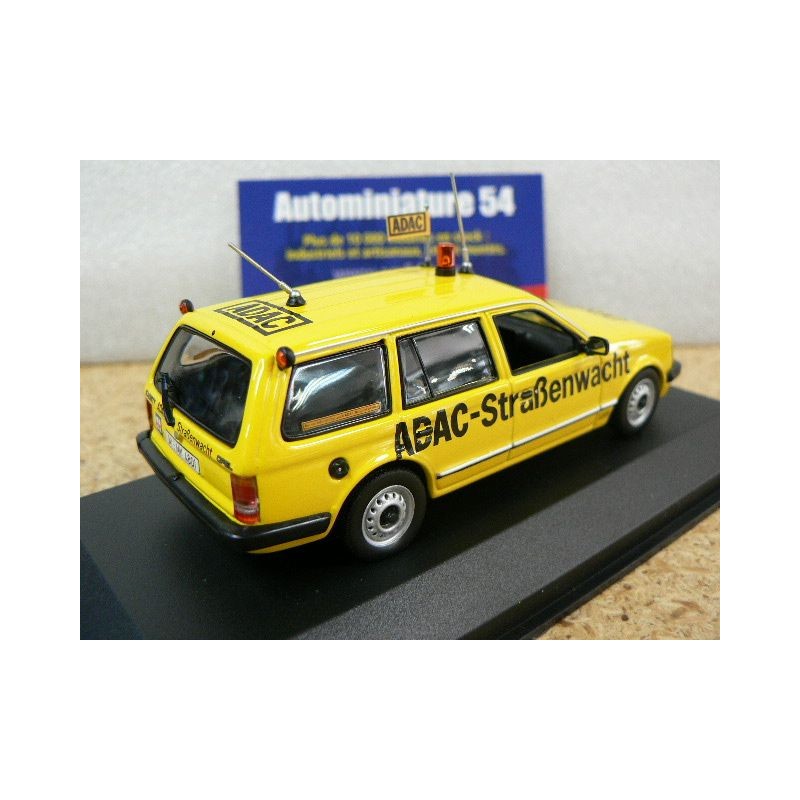 Opel Kadett D Caravan 1979 ADAC ( sur boite décolorée )400044190 Minichamps