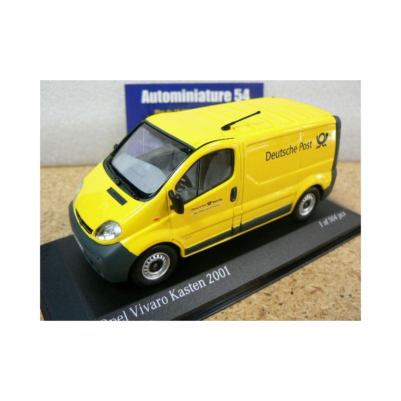 Opel Vivaro Kasten Deutsche Post 2001 430040562  Minichamps