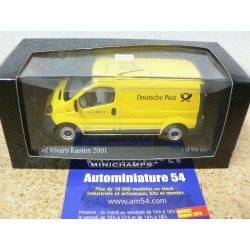 Opel Vivaro Kasten Deutsche Post 2001 430040562  Minichamps